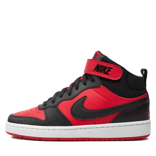 Sneakers Nike Court Borough Mid 2 Gs CD7782 602 Schwarz eschuhe