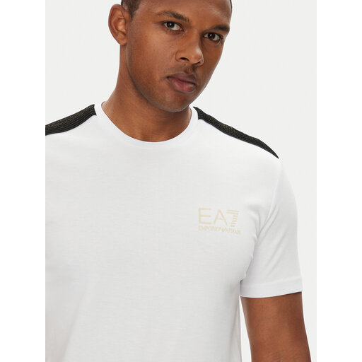 EA7 Emporio Armani T-Shirt 7M000299 AF13739 U0002 Weiß Slim Fit