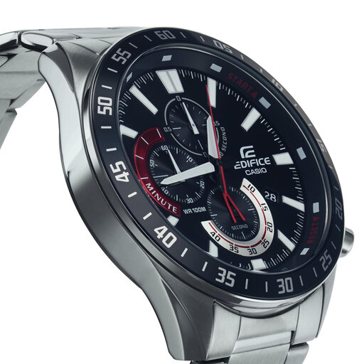 Laikrodis Casio Edifice EFV-620D-1A4VUEF Silver/Navy • Www.eavalyne.lt