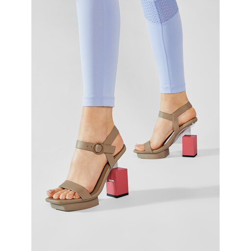 Sanda y United Nude Cube Sandal Hi 10405685156 Be owy eobuwie .pl