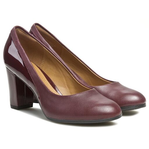 Clarks women's basil auburn dress pump top