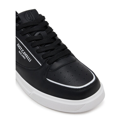 Sneakersy Just Cavalli 78QA3SB2 ZPA91 Czarny | eobuwie.com.pl
