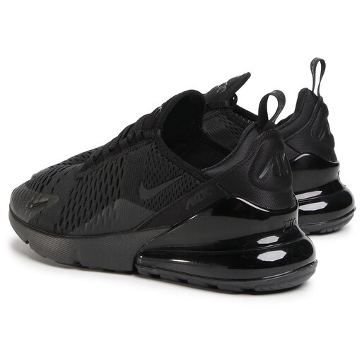 Nike air max 270 all black leather discount