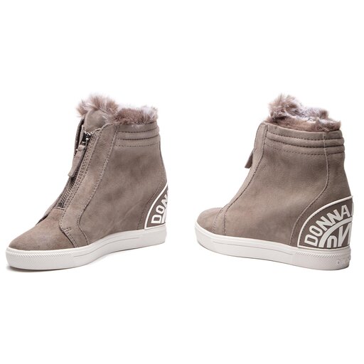 Dkny connie wedge sneaker top