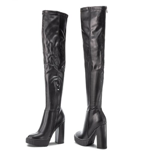 Stivali sopra il ginocchio Guess FLDLR3 ELE11 BLACK