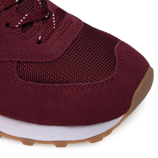 Sneakersy New Balance ML574GRD Bordowy