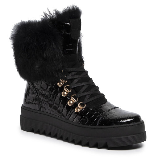 Schnürschuhe GINO ROSSI WI23-TURI-03 Schwarz