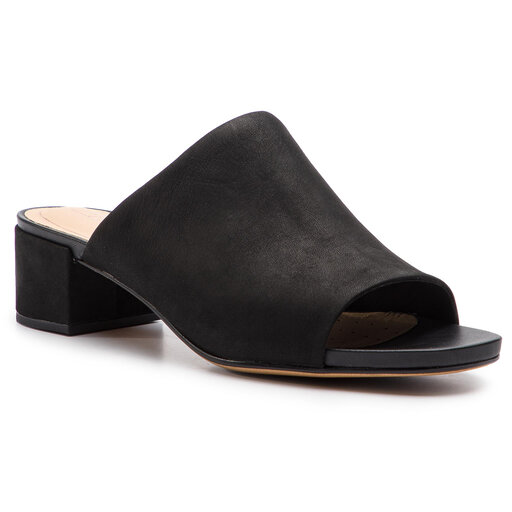 Ciabatte Clarks Orabella Daisy 261357644 Black Nubuck escarpe