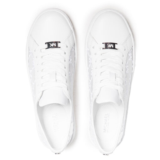 Sneakers MICHAEL Michael Kors Olivia Lace Up 43S1OLFS1D Bianco