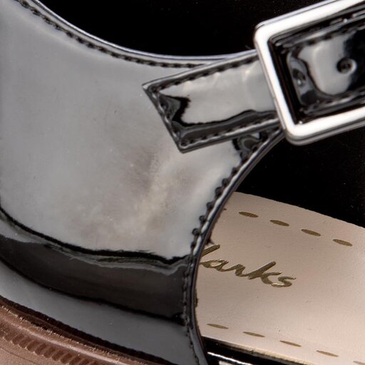 Clarks taylor cheap palm black patent