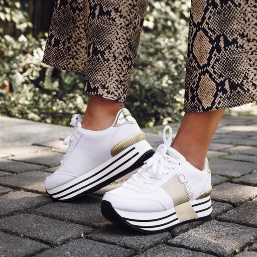 Sn keri Calvin Klein Jeans Coretta RE9807 White Gold eapavi.lv