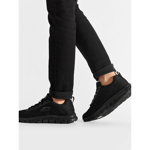 Sneakersy Skechers Track 232081/BBK Czarny | eobuwie.com.pl