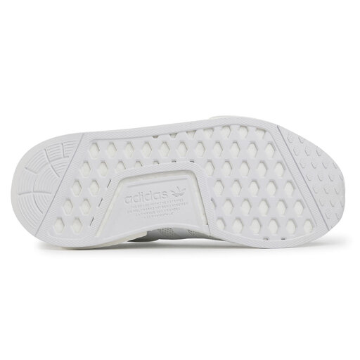Buty adidas Nmd-R1 J FW0432 Cloud White/Cloud White/Crystal White |  eobuwie.com.pl