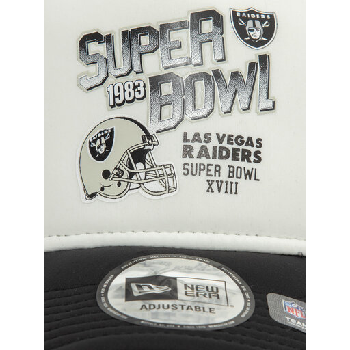 Gorra con visera New Era Las Vegas Raiders Superbowl 60595293