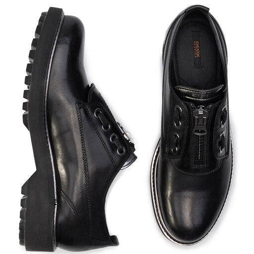 Zapatos hasta el tobillo Geox D Asheely Plus B D84ACB 043BN C9B1G Negro zapatos.es