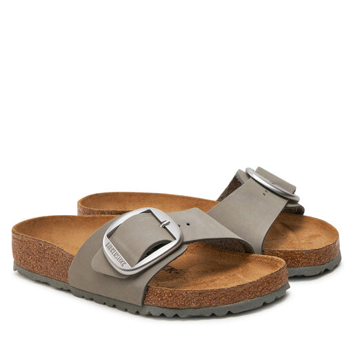 Chanclas Birkenstock Madrid Big Buckle 1021707 Gris