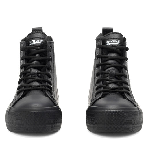 Trampki Sprandi PLIMSNOW WP40-OG128 Czarny | eobuwie.com.pl