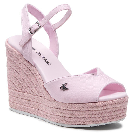 Calvin klein pink sandals on sale
