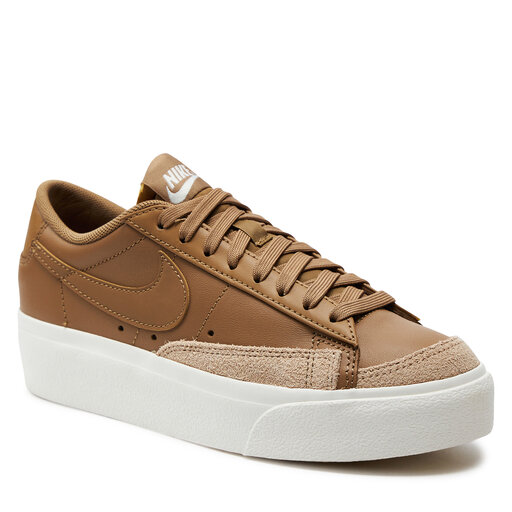 Nike blazer basse uomo marrone top