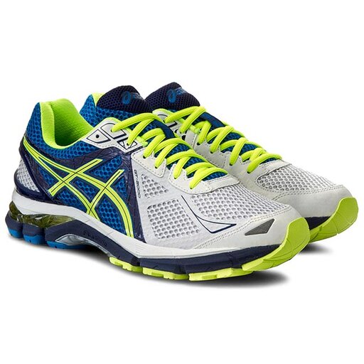 NEW ASICS GT 2000 3 Mens Running Shoes/ T500N 0159 White-Royal Blue-Black  $120 $68.99 - PicClick