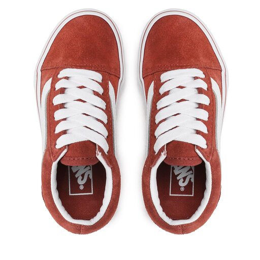 Vans old skool brick red cheap