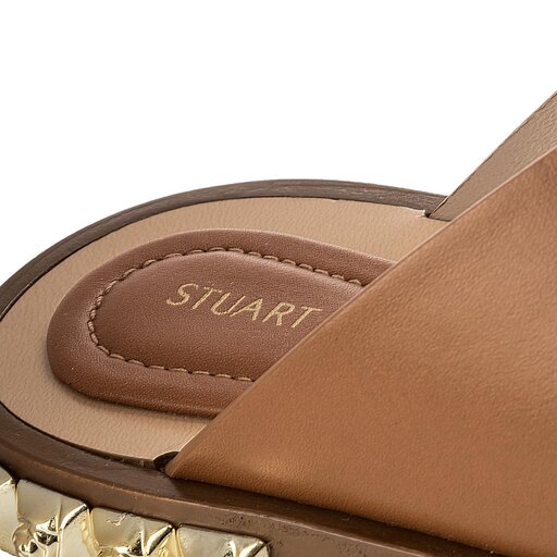 Stuart weitzman rockrose leather slides deals