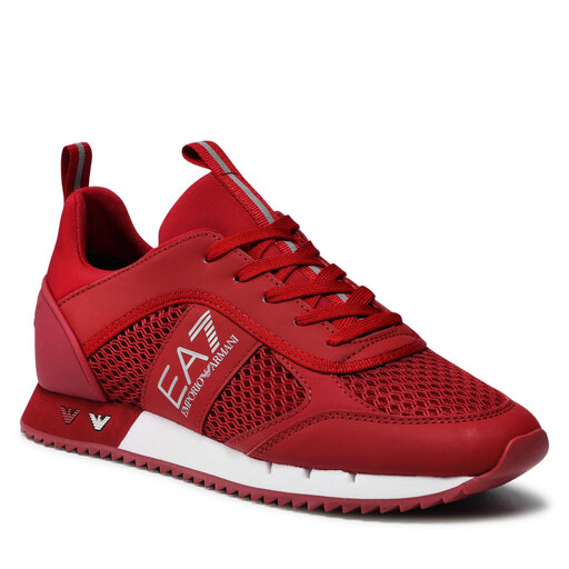 Sneakersy EA7 Emporio Armani X8X027 XK050 Q214 Czerwony