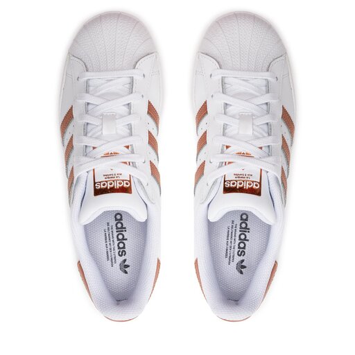 Buty adidas superstar top w cm8414 ftwwht/cblack/sofvis