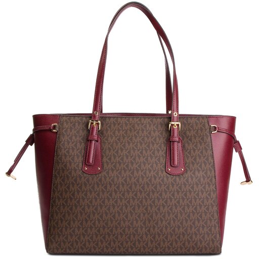 Sac main MICHAEL Michael Kors Voyager 30F8GV6T8B Oxblood