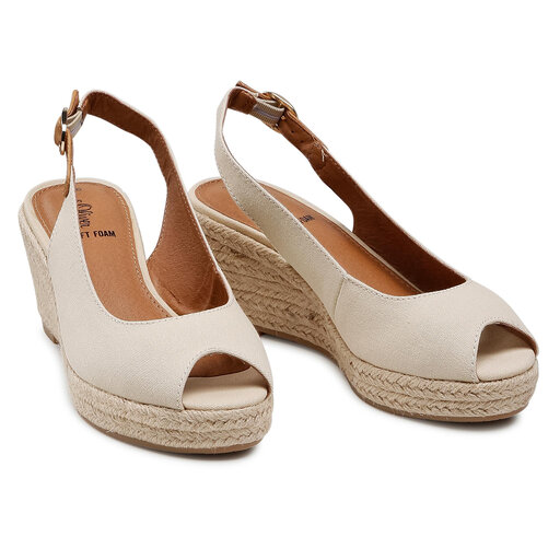Espadrilles 5-29600-26 Bēšs