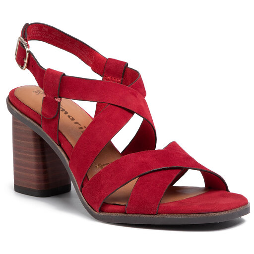 Tamaris Damen Sandale Mit Absatz 1-1-28354-28 | Bequem & Modisch Für Den Sommer