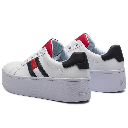 Laisvalaikio batai Tommy Jeans Icon Sneaker EN0EN00556 Balta eavalyne.lt