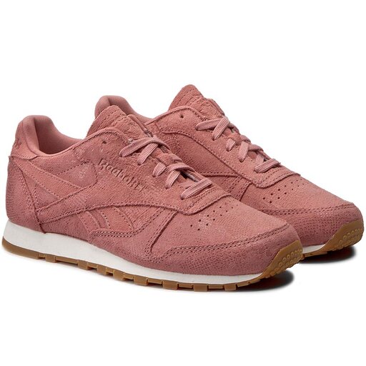 Sneakersy Reebok Cl Lthr Clean Exotics BS8226 Ro owy eobuwie .pl