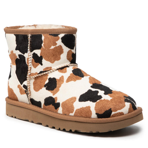 Ugg W Classic Mini Cow Print 1123353 