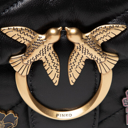 Rankinė Pinko Love Mini Puff Versity Pins CL. PE 22 PLTT