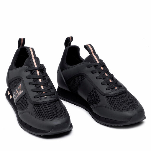 Emporio armani shoes black sales
