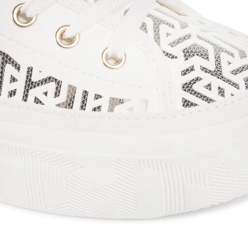 Sneakers Tommy Hilfiger Monogram Flatform Sneaker FW0FW04698 WeiB de.eschuhe.ch