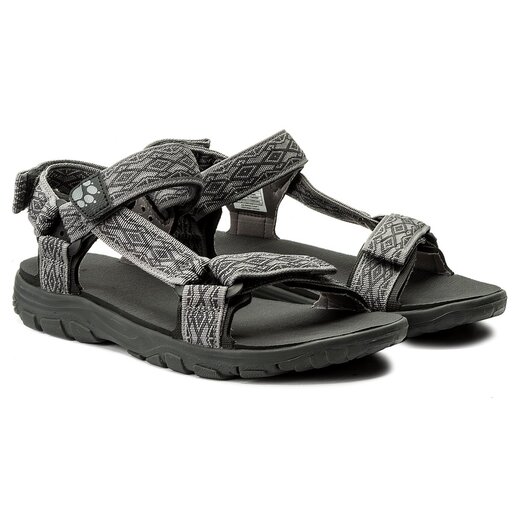 Sandalen Jack Wolfskin Seven Seas Sandal M 4026651 Grau