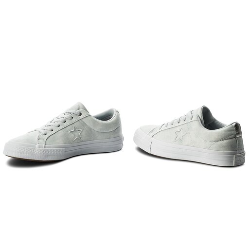 Converse one star pure platinum hotsell
