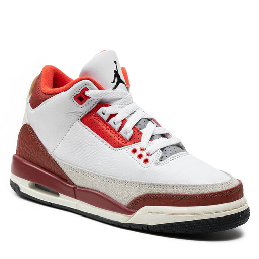 Scarpe Nike Air Jordan 3 Retro SE GS DV7028 108 White Black Mars Stone escarpe