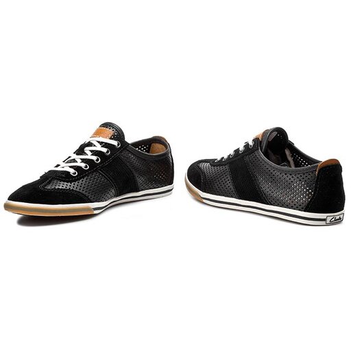 Półbuty Clarks Mego Walk 261069647 Czarny