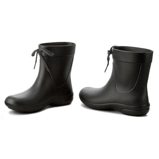 Gummistiefel Crocs Freesail Shorty Rainboot 203851 Schwarz eschuhe