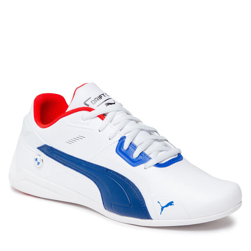 Laisvalaikio batai Puma BMW Mms Drift Cat Delta 307100 02 Puma White/Estate  Blue • Www.eavalyne.lt