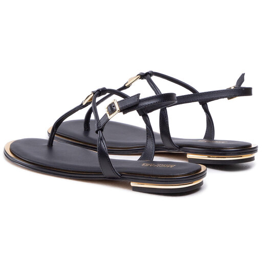 Sandały MICHAEL Michael Kors Fanning Thong 40S1FAFA4L Czarny