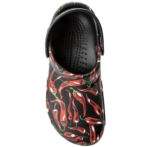 Natika i Crocs Bistro Peppers Clog 204283 Black eobutev.si