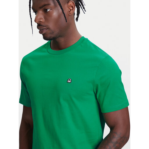 United Colors Of Benetton Sudadera Con Capucha Para Niños: 100% Algodón Suave, Color Amarillo Brillante Y Bolsillo Canguro