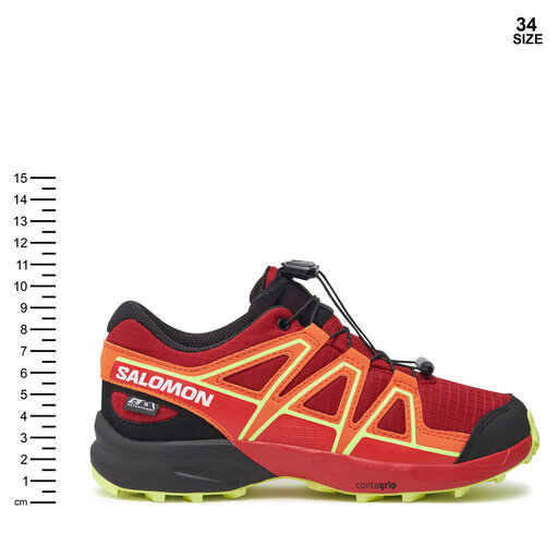 Trekkingschuhe Salomon Speedcross Waterproof L47565900 Rot