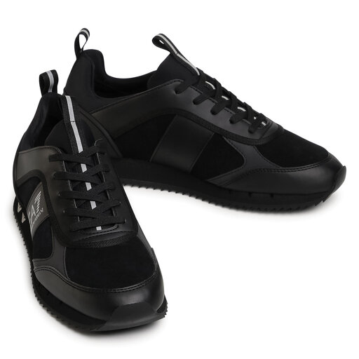 Сникерсы EA7 Emporio Armani X8X027 XK173 A083 Triple Black • Eobuv.com