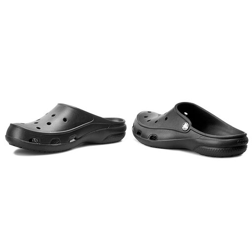 Pantoletten Crocs Freesail Clog W 200861 Schwarz eschuhe