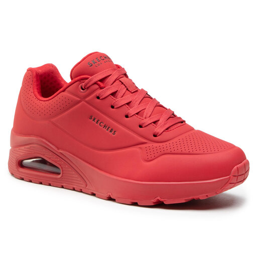 Sneakers Skechers Uno Stand On Air 52458 RED Rosso escarpe